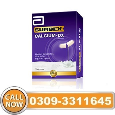 Surbex Calcium D3 in Pakistan